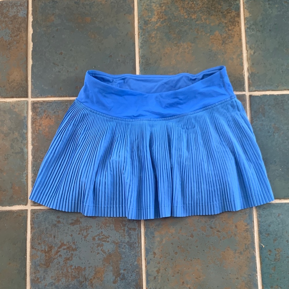 Lululemon Athletica Vibrant Blue Mini Skirt